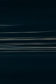 Vertical dark blue abstract digital banner. Simulate high speed data transmission, horizontal lines beams in the center of the image.