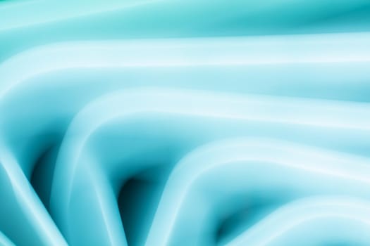 Abstract wavy glow in turquoise colors. Smooth gradient. Light effect.