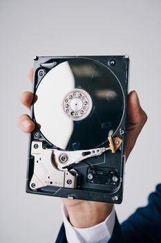 hard disk data protection recovery technology. High quality photo