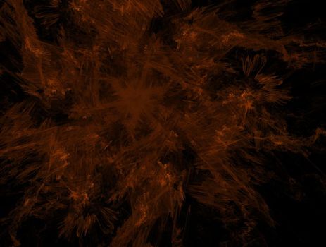 Imaginatory lush fractal texture image abstract background