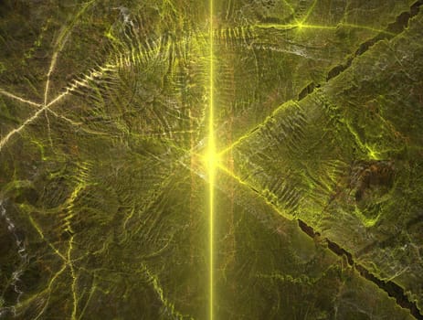 Imaginatory lush fractal texture image abstract background