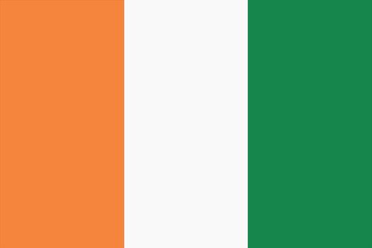 A Ivory Coast flag background illustration large file