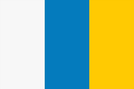 A Canary Islands flag background illustration large file