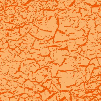 Simple vector background of old cracked paint.