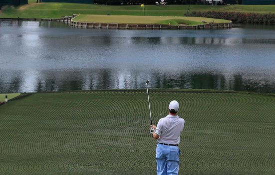 PONTE VEDRA GOLF COURSE, FLORIDA, MAY 20 , 2012 :  at The Players championship, on practice day, PGA Tour, Ponte Vedra, Florida, USA, May 20, 2012