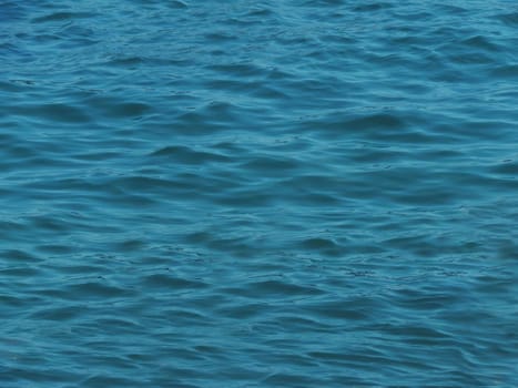 woman in vietnamese hat swims in the sea