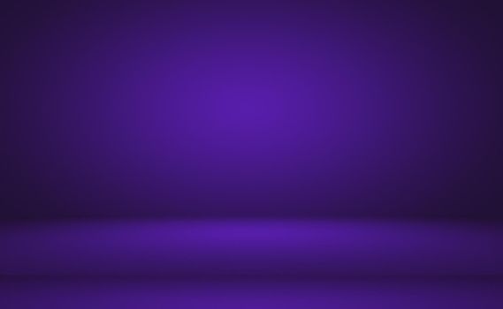 Studio Background Concept - abstract empty light gradient purple studio room background for product. Plain Studio background