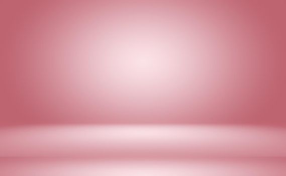 Abstract empty smooth light pink studio room background, Use as montage for product display,banner,template