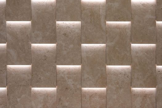 wall background. background texture. tile with light.