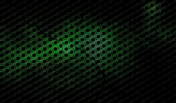 Metalic background pattern ( cyber, technology motif )