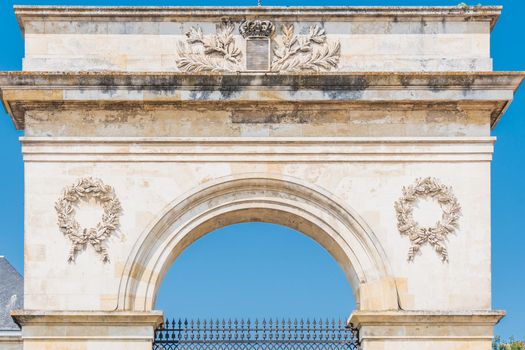 Gate of the Arsenal of Rochefort in France