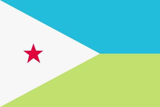 A Flag of Djibouti background illustration large file