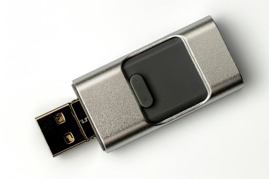 a device for transferring data from an iPhone, an iPad and a MacBook to a computer slider and has several connectors