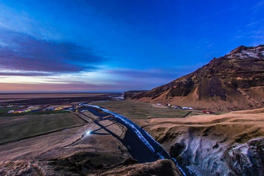 Skuga fosse waterfall. Shooting Location: Iceland