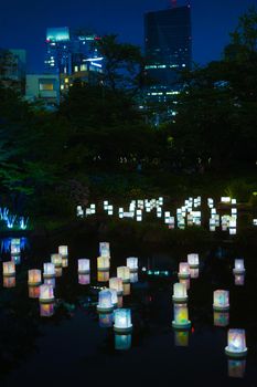 Image of lantern. Shooting Location: Tokyo metropolitan area