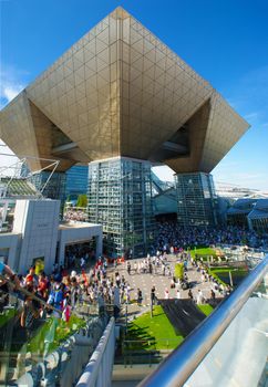 Tokyo International Exhibition Center (Tokyo Big Sight). Shooting Location: Tokyo metropolitan area