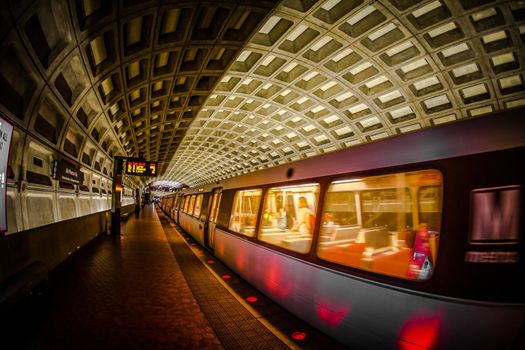 Washington DC Subway. Shooting Location: Washington DC