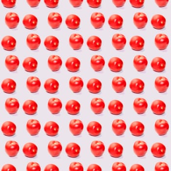 seamless tomato pattern on white background photo. High quality photo