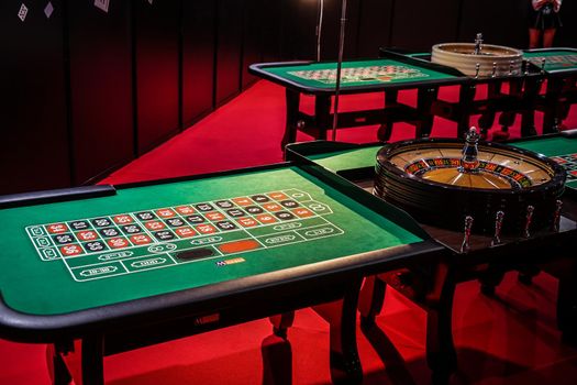 Casino image. Shooting Location: Tokyo metropolitan area