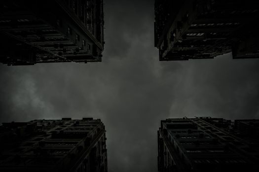 Hong Kong Huge Meeting Housing. Shooting Location: Hong Kong Special Administrative Region