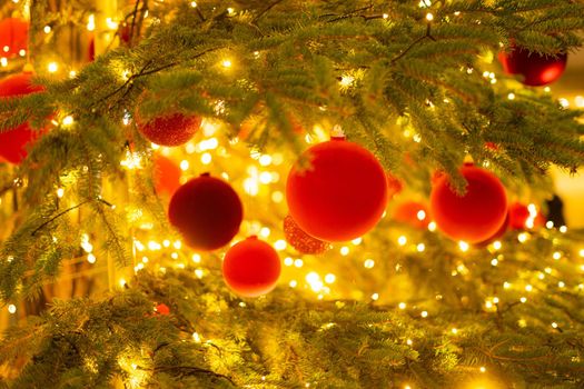 Christmas tree decoration image. Shooting Location: Tokyo metropolitan area