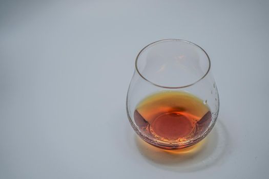 Image of Brandy placed in white background. Shooting Location: Yokohama-city kanagawa prefecture