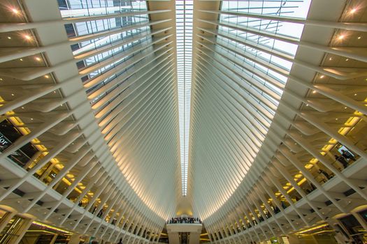 Westfield World Trade Center (New York). Shooting Location: New York, Manhattan