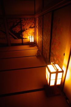 Japanese-style room. Shooting Location: Kamakura City, Kanagawa Prefecture