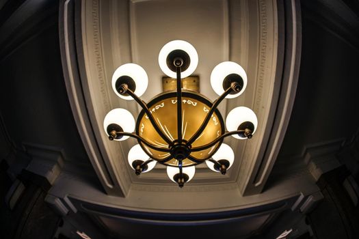 Fashionable chandelier image. Shooting Location: Yokohama-city kanagawa prefecture