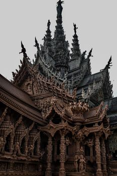 Sanctuari Oob Truth (Thailand Kingdom, Pattaya). Shooting Location: Thailand, Pattaya