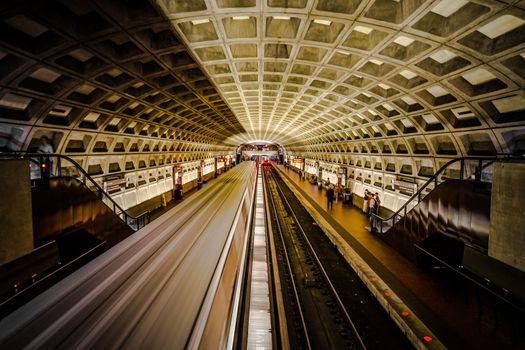 Washington DC Subway. Shooting Location: Washington DC