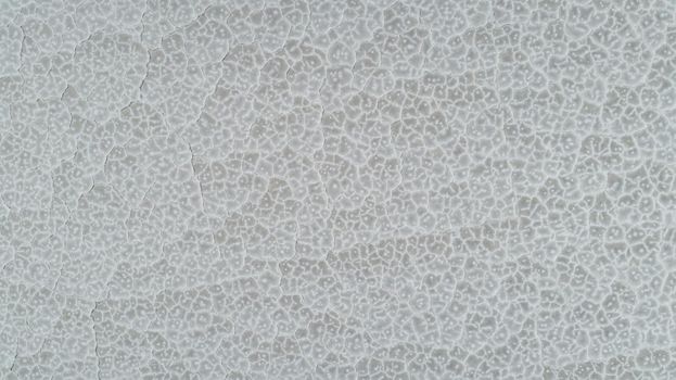 aerial view of the extreme conditions in the Boneville Salt Flats