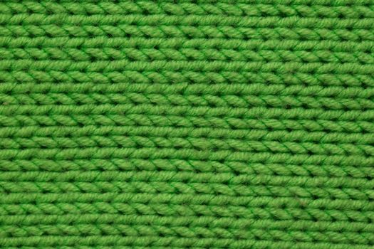 knitted fabric background texture green