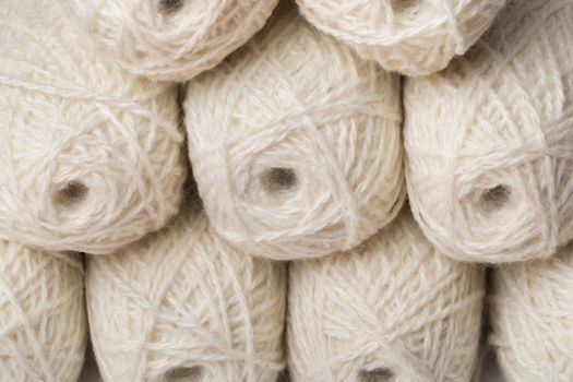 background white yarn