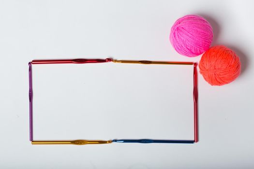frame hooks for knitting woolen goods