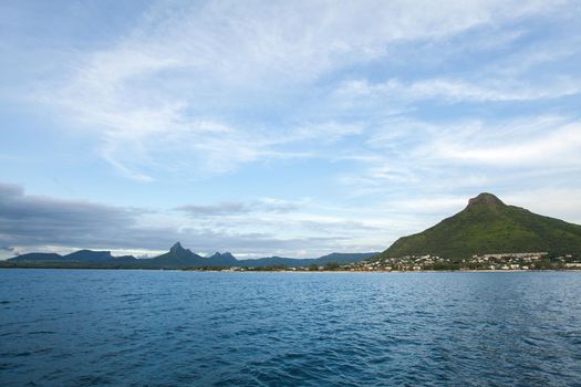 Beautiful nature of the island of Mauritius.