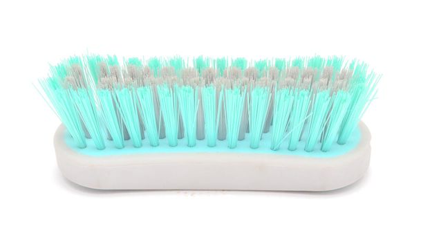 Brush for cleaning isolated on white background.