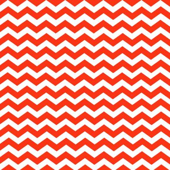 Zigzag wave pattern in red on a white background