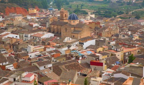 pedralba, a typical spanish town in valencia