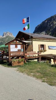 town and refuge in the Val di Susa Vallee Etroite. High quality photo