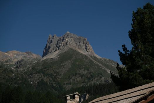 town and refuge in the Val di Susa Vallee Etroite. High quality photo
