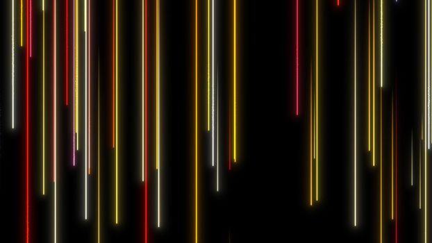 Glowing backgrounds of lines, abstract 3d illustration