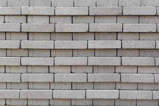 Background and texture of gray construction paving slabs