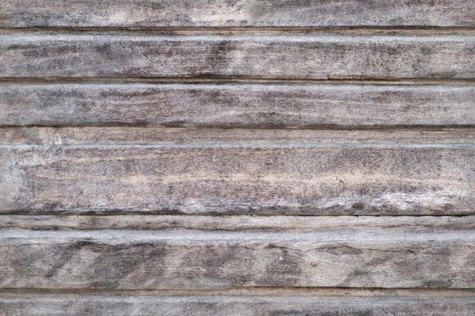 Old wooden floor with beautiful texture, horizontal lines, view from top. Seamless texture of wooden boards.