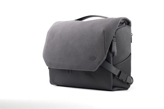 New DJI Mavic 3 Drone bag isolated on white. Accessory for carrying and storing the quadcopter. DJI world leader developer and manufacturers in UA. 17.12.2021, Rostov region, Russia.