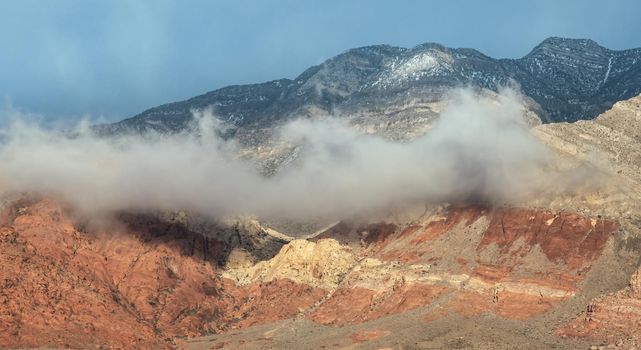 Red Rock Canyon Clouds Nevada