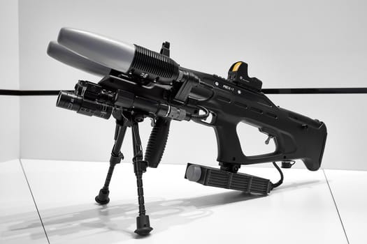 Radioelectronic guns against flying drones REX 1. International military-technical forum Army 2018. Kubinka, Russia 08.21.2018