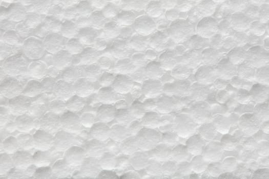 Polystyrene, Styrofoam foam texture. Universal packaging material. Insulation and noise insulation.