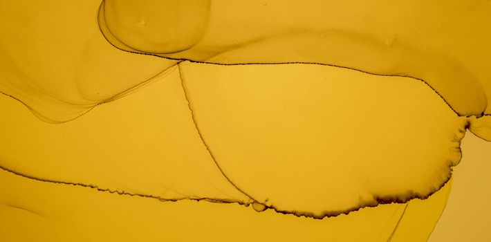 Gold Fluid Art. Abstract Marble Illustration. Acrylic Oil Effect. Liquid Pattern. Fluid Art. Creative Flow Wallpaper. Yellow Watercolor Wall. Golden Alcohol Ink Background. Abstract Fluid Art.