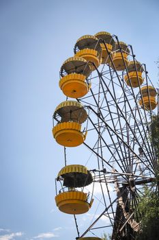 Ferris Wheel, Pripyat Town in Chernobyl Exclusion Zone, Chernobyl, Ukraine